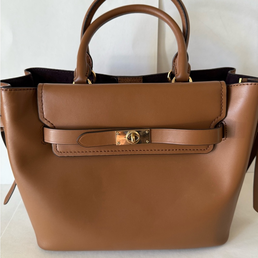Michael Kors Chic Leather Satchel